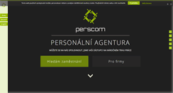 Desktop Screenshot of perscom.cz